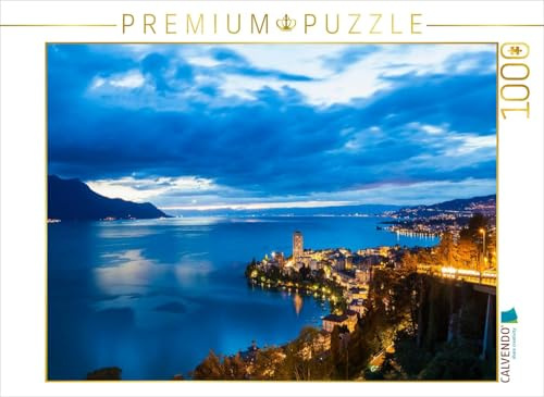 Puzzle · Montreux am Genfer See | 1000 Teile · Lege-Größe 64 × 48 cm · CALVENDO Puzzle