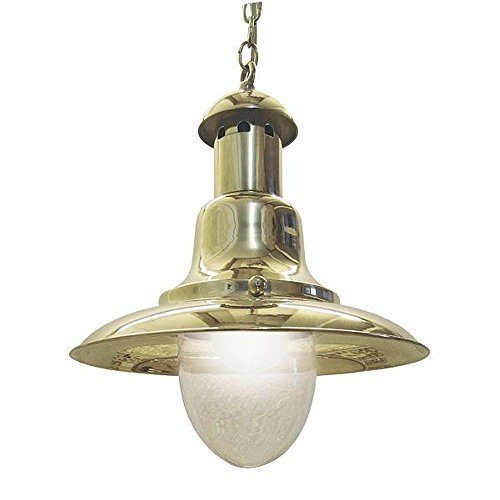 linoows Maritime Deckenlampe, Fishermens Hängelampe, Dampfschiff-Lampe, XL Pendelleuchte