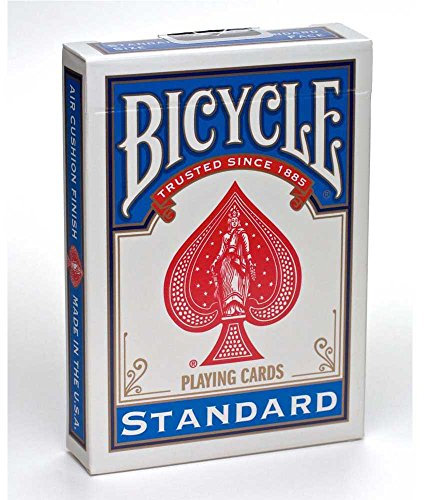 U.S.Playing Card Company Bicycle Rider Back Standard Talia kart, Farblich sortiert