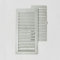 Montserrat 01763 Rejilla Ventilación PVC con Marco y Cierre Móvil, Blanco, 17 x 17 cm, Set de 4 Piezas