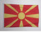 AZ FLAG - Flagge Mazedonien - 90x60 cm - Makedonische Fahne 60 x 90 Cm Aussenverwendung - Flaggen