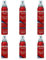 Bilba - 6 espumas para el cabello extra fuertes de semillas de lino y cristales líquidos