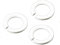 GAOHOU®Hi-elec 3pc Reduzierring Adapter für Lampenschirm von E27 zu E14
