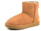 Shenduo Donna Stivali Caviglia da Neve Impermeabile, Stivaletti Invernali D5154 Chestnut 40EU
