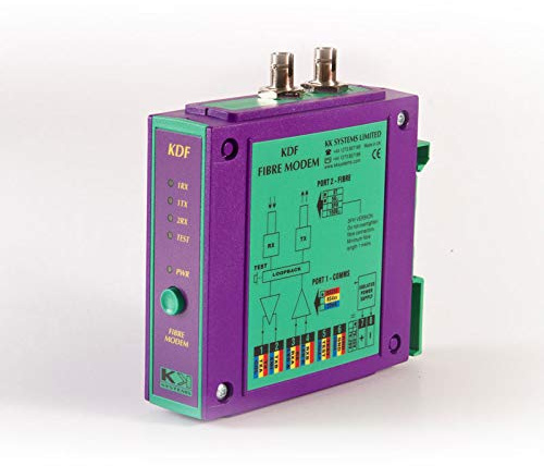 KDF-232-ST-50 - Driver per modem in fibra di vetro da RS232 a 50/125 o 62,5/125