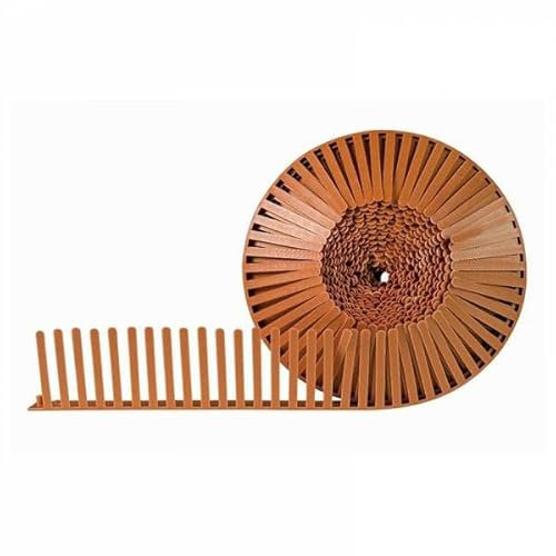 Grille stop piafs - Peigne pare-oiseaux en rouleau 60mm x 5ml ROUGE BRIQUE