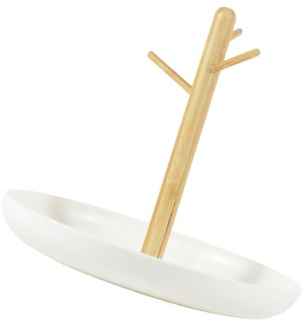 Cabilock Home Portachiavi Portaoggetti Espositore per Gioielli Portaoggetti Portaoggetti Vassoio per Gioielli Snack Display Piatto da Tavolo Piatto da Dessert di Frutta per La Casa