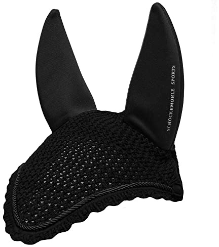Schockemöhle Fliegenhaube Air Silent Black WB