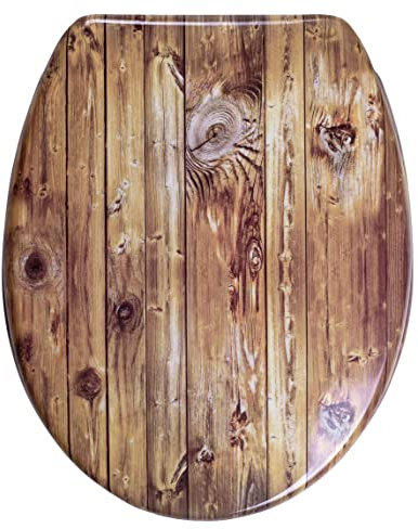 RIDDER WC-Sitz Chalet mit Soft-Close braun