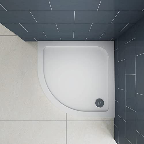 Ducha Casa 80x80cm Plato de ducha semicircular antideslizante y antibacteriana