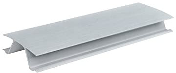 Korner Sockelblende Eckverbindung Aluminium Gebürstet 100mm | Sockellesite | Sockelprofil | Küchensockel | Eckverbindung | Eckverbindung | Zubehör