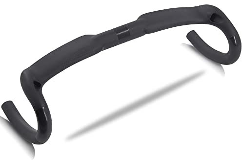 RXL SL Carbon Drop Bar Road Bike Lenker 31.8mm - Schwarz Rennrad Aero 44cm 1-1/4'
