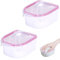 2Pcs Nail Spa Bowl Remover Manicure Bowl Comfortable Finger Soaking Bowl Handle Grip Nail Soaking Bowl Art Remover Soak for Nail Art Salon Home