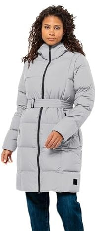 Jack Wolfskin Damen Frozen Lake Coat W Mantel, Moonwalk, XS