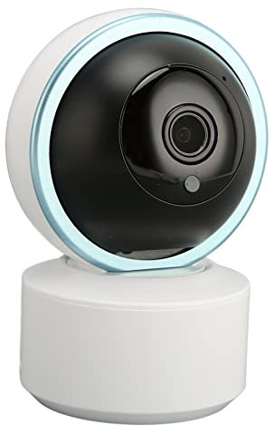 1080P HD Kameras für die Sicherheit zu Hause, Schwenk Neige Smart Überwachungskamera für Den Innenbereich, 2,4 GHz WLAN mit Nachtsicht, Bewegungserkennung, Echtzeitwarnungen, WEP