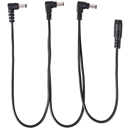 8/3 WAY GUITAR Pedal 9V DAISY CHAIN POWER SUPPLY CABLE SPLITTER LEAD - Reliable and Efficient Power Solution for Your Pedalboard (3 Way)