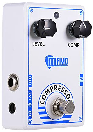D-1 Comp Pedal Compressor Electric Guitar Effect Pedal with True Bypass