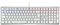CHERRY XTRFY MX 3.1, Mechanische Gaming-Tastatur, Deutsches Layout (QWERTZ), RGB-Beleuchtung, Aluminium-Gehäuse, USB-A Anschluss, MX2A RED Switches, Weiß