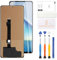 Pantalla LCD para Xiaomi Redmi Note 12 Pro 5G 22101316C Pantalla táctil digitalizador piezas de reparación TFT para Xiaomi Redmi Note 12 Pro 5G pantalla LCD con herramientas (6.65 pulgadas, negro)