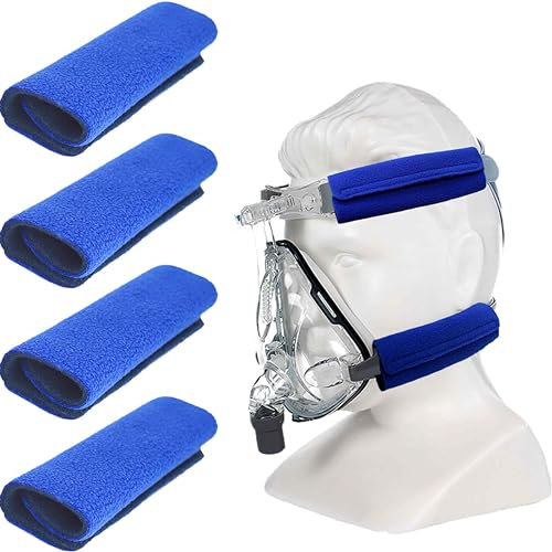 CPAP Gurtbezüge Gesichtspads CPAP Komfortpolster Gesichtspolster Gurt-Komfort-Pads 4 Stück