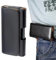 Handy Gürteltasche, für iPhone 15 Pro 14 Pro 13 Pro 12 Pro 12 XS Galaxy S24 S23 S22 SRLWMYI Handytasche Gürtel Gürteltasche Herren Drehbare Schnalle Horizontal und Vertikal Tragbar Magnetverschluss