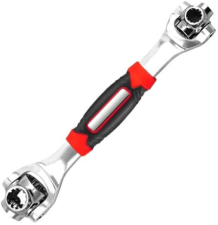 52 in 1 Universal Socket Wrench,Multifunction Socket Wrenches Tool with Magnetic,360 Degree Rotating Wrench,Wrench Can Screw 8 Kinds of Screws,Spanner Tool for Home and Car Repair