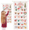 Naler 24 Adventskalender zum Befüllen mit 24 Taschen, Adventskalender Selbstbefüllen zum Aufhängen Selbstbefüllen Deko Weihnachten Kalender