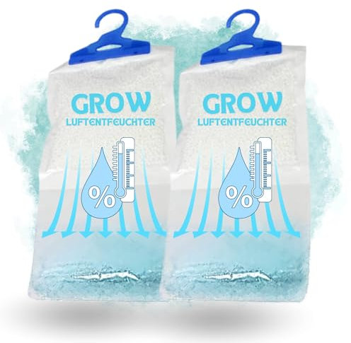 TronicXL 2 pezzi Deumidificatore per Growbox Grow Tenda Armadio Accessori Deumidificatore Climatizzatore