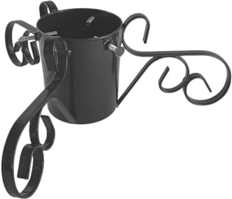 Garden Pride Sussex Christmas Tree Stand, Heavy-Duty Steel, Plastic-Coated, Rust-Resistant, 4.5 or 5.5 Tube, Green or Black (Black, 5.5” tube for trees up to 8ft)