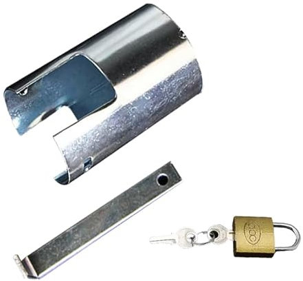 Außen Wasserhahn Sperre Wasserhahn Abdeckung Wasserhahn-Sperre und Multifunktionaler Schutzdeckel Zum FaucetLock Gartenschlauch-Wasserhahn-Schloss