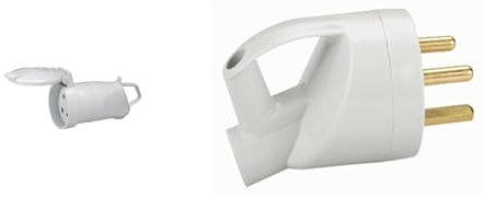 LEGRAND - Prolongateur 2P+T 20A 400V~ avec volet de protection avec Fiche 2P+T 20A 400V~ - avec anneau - vrac