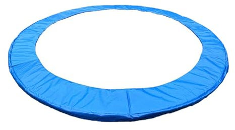 Trampolin Randabdeckung Ø 244cm Ersatz Federabdeckung Trampolin Sicherheitsmatte Reißfest UV-beständig Randschutz Trampolinzubehör, Blau