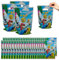 50 Pezzi Sacchettini Compleanno Bambini Marrio, Sacchetti Regalo, Sacchetto per Caramella,Borsa di Regalo per Feste di Compleanno di Natale, Feste a Tema 25 x 16 cm