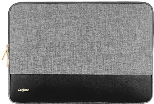 LETREEN 13 Zoll Laptophülle Notebook Hülle Tasche für 2026-2022 MacBook Air | 13.6 Zoll Apple M5 M4 M3 & MacBook Neo 13 Zoll 2026 (A18 Pro), Wasserabweisend für HP ThinkPad Dell Lenovo Asus Acer