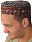Egypt Bazar Traditionelle Arabische Kopfbedeckung - Araber - Karnevalskostüm/Farbe: schwarz