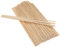Mendi 150 Bâtonnets bois round 40 cm x 5,5 mm