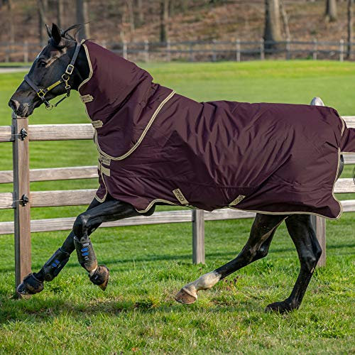 Horseware Amigo Hero Ripstop Plus 100g Weichen Teppich 115cm Fig/Navy & Tan