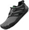 SAGUARO Barfußschuhe Herren Damen Minimalistische Traillaufschuhe Indoor Outdoor Fitnessschuhe,59 Grau,44