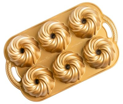 Nordic Ware - Backform Swirl Bundlette, 5 Cup Capacity