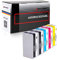Logic-Seek 5X Tintenpatrone SJIC22 kompatibel mit Epson ColorWorks C3500 TM-C3500