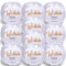 Wollidu, “Kira”, 100% cotone, per lavorare a maglia e a uncinetto, 10 pezzi da 50 g l’uno, bianco