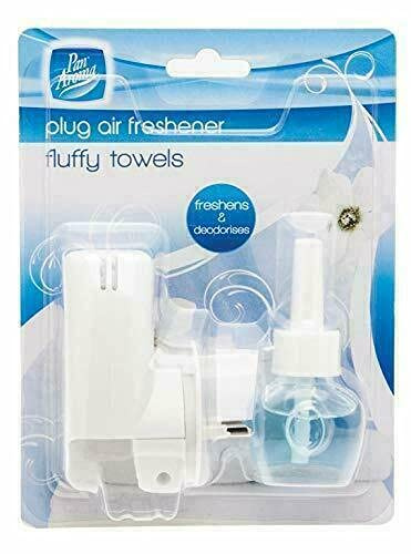Pan Aroma Plug In Air Freshener Plug Unit With Scented Fragrance (Fluffy Towels)