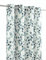 LANDKING Ösenschal, Gardine, Vorhang, Dekoschal, EUKA Eukalyptus, Digitaldruck, Blickdicht, 8 Ösen, 140 x 245 cm, Landhaus, Romantik, Polyester, Farbe grün