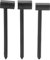 Gitarrenhals-Einstellschlüssel, Rohrform-Design-Gitarrenstangenschlüssel 3 Stück Gitarren-Halsstangenschlüssel für Taylor-Gitarren E-Gitarren-Diy-Teile (7/8/6,35 Mm)(Schwarz 6,35/7/8MM)