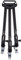 Andoer Professional Tripod Dolly Heavy Duty Photography Tripod Base Stand Wheels Max. Load 15KG for Camera Camcorder Video Shooting Studio Photography Activity Shooting
