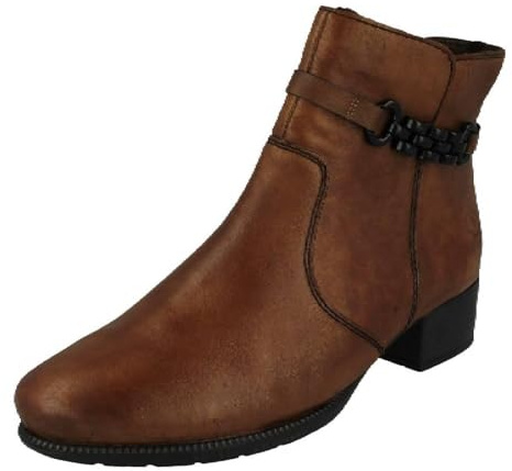 Rieker Damen Biker Boots 78676, Frauen Stiefeletten