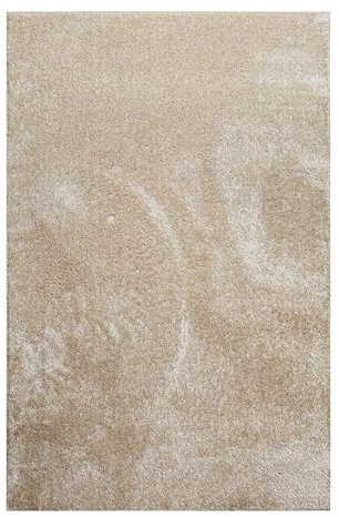 Entdecke den Flavio von Homie Living: EIN vielseitiger Hochflor Teppich für anspruchsvolle Einrichtungen und höchsten Komfort (200 x 200 cm, Sand beige)