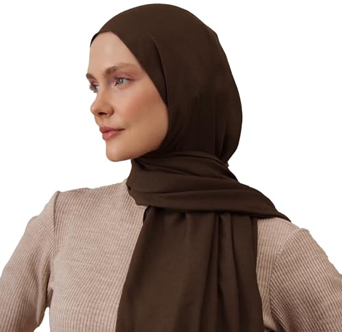 femple Atmungsaktiver Rayon Hijab | Leichter, Weicher Hijab für Damen – Premiumqualität