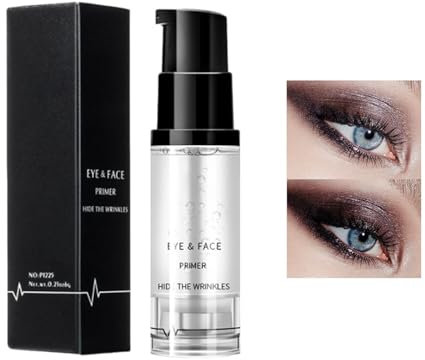 Eyeshadow Primer, Eye Primer, Long Lasting Waterproof Pigment Base for Eyeshadow, 24 Hours Smudge-proof Primer Cream, Hide Wrinkles Transparent Eye Makeup Primer