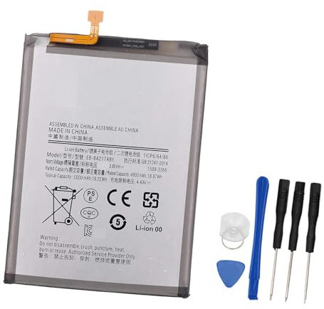 FURFURAKKU EB-BA217ABY 3.85V 5000mAh Ersatz AKKU für Galaxy A21s SM-A217F A217F A12 SM-A125F SM-A217F/DS SM-A125M SM-A125U